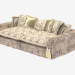 3d model Classic Triple Sofa La Fanice - preview