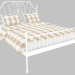 Modelo 3d Cama de casal Leirvik (209x168) - preview