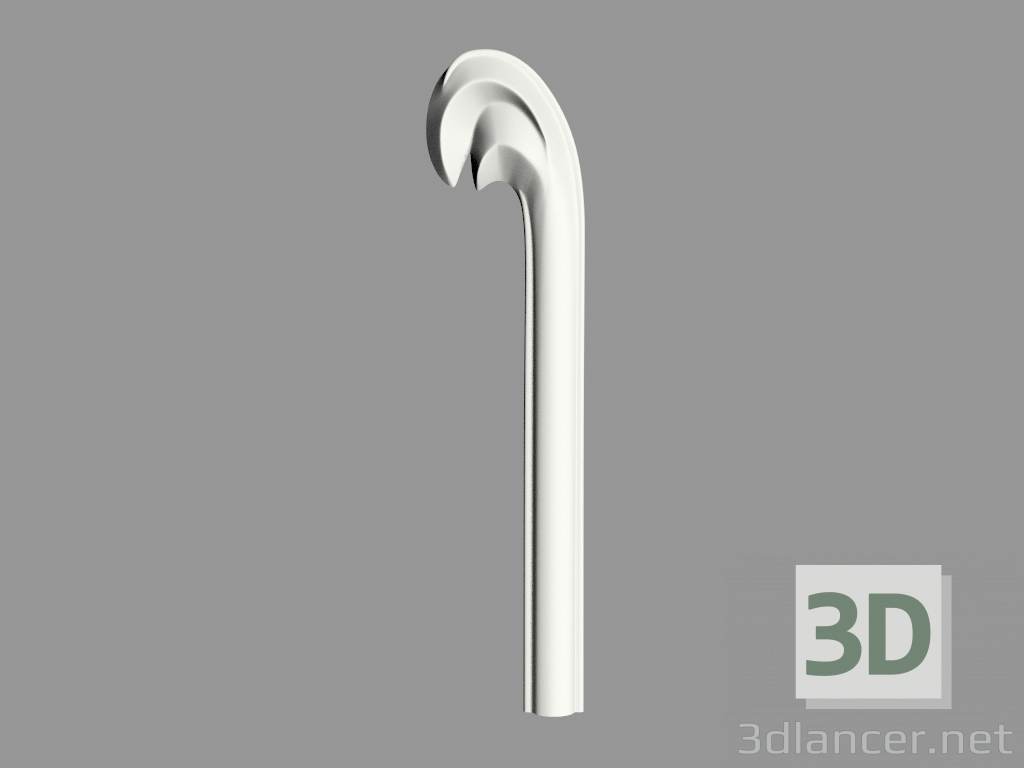 modello 3D Angolo decorativo (TU17) - anteprima