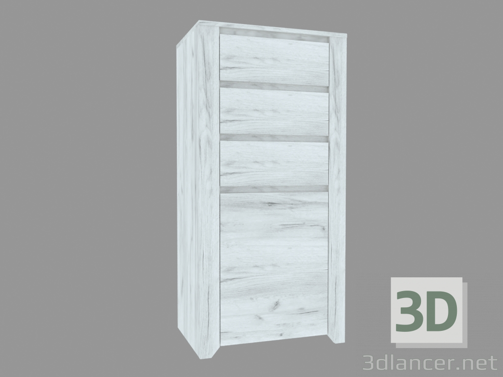 3d model Cofre 1D-3S (TIPO 35) - vista previa