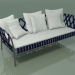 3d model Outdoor sofa InOut (853, Gray Lacquered Aluminum) - preview