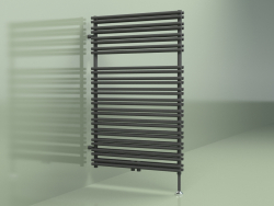 Heated towel rail - Mauritius (MAU 12 07, RAL - 9005)