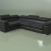 3d model Modular corner sofa Martin 02 - preview