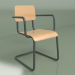 3d model Chair Cantilever with armrests - preview