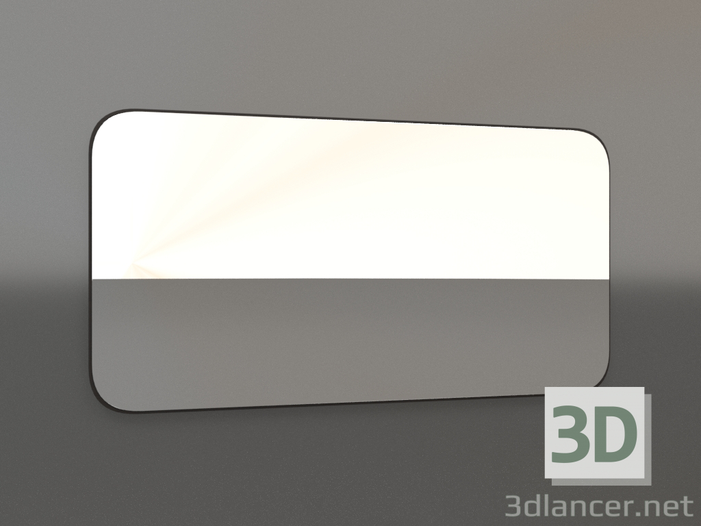 modello 3D Specchio ZL 27 (850x450, legno marrone scuro) - anteprima