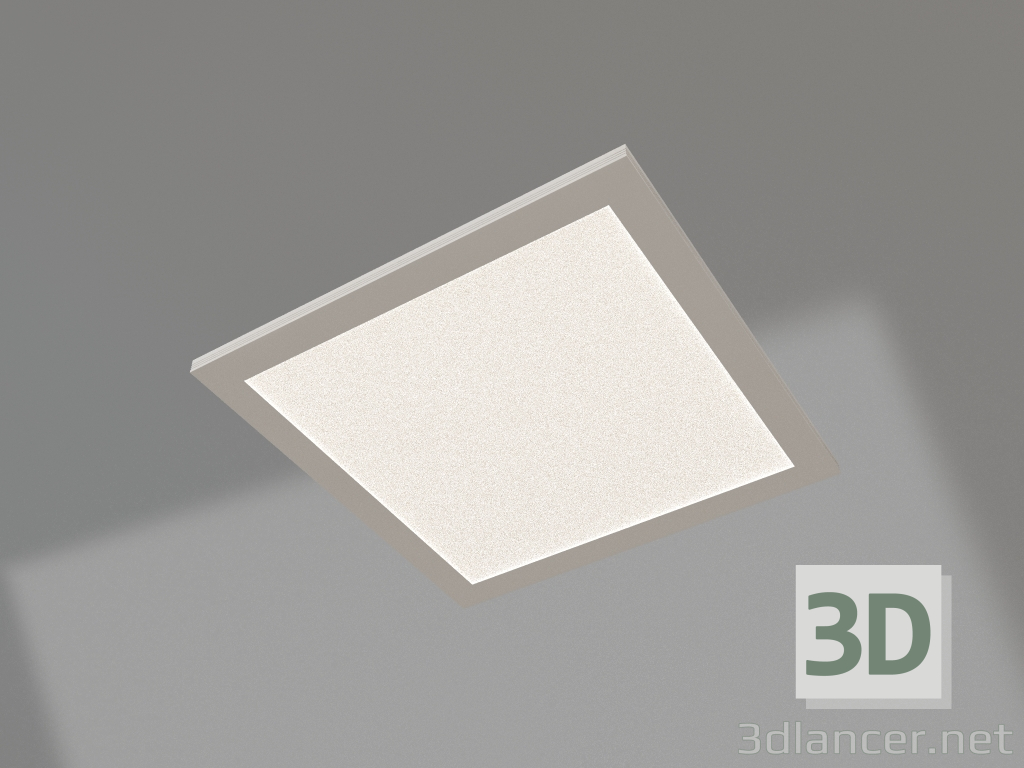 3d model Placa IM-300x300A-12W - vista previa