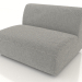 3d model Sofa module 1 seater (L) 103x90 - preview