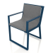 3d model Dining chair (Grey blue) - preview