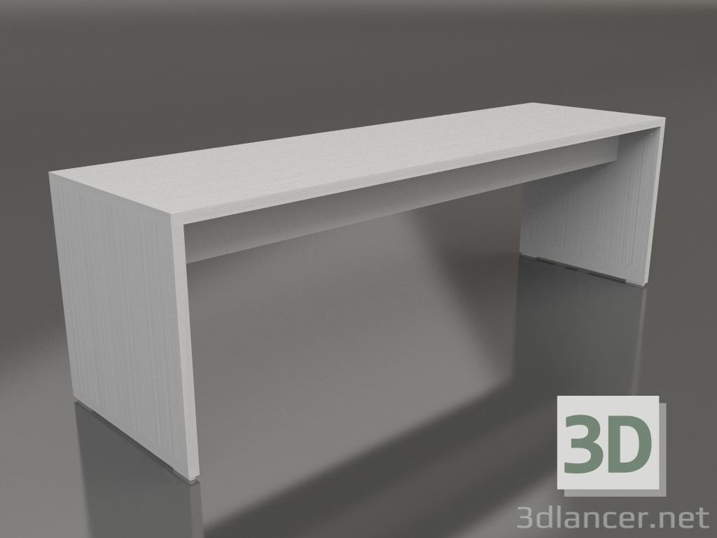 3D Modell Bank 140 (Silber eloxiert) - Vorschau