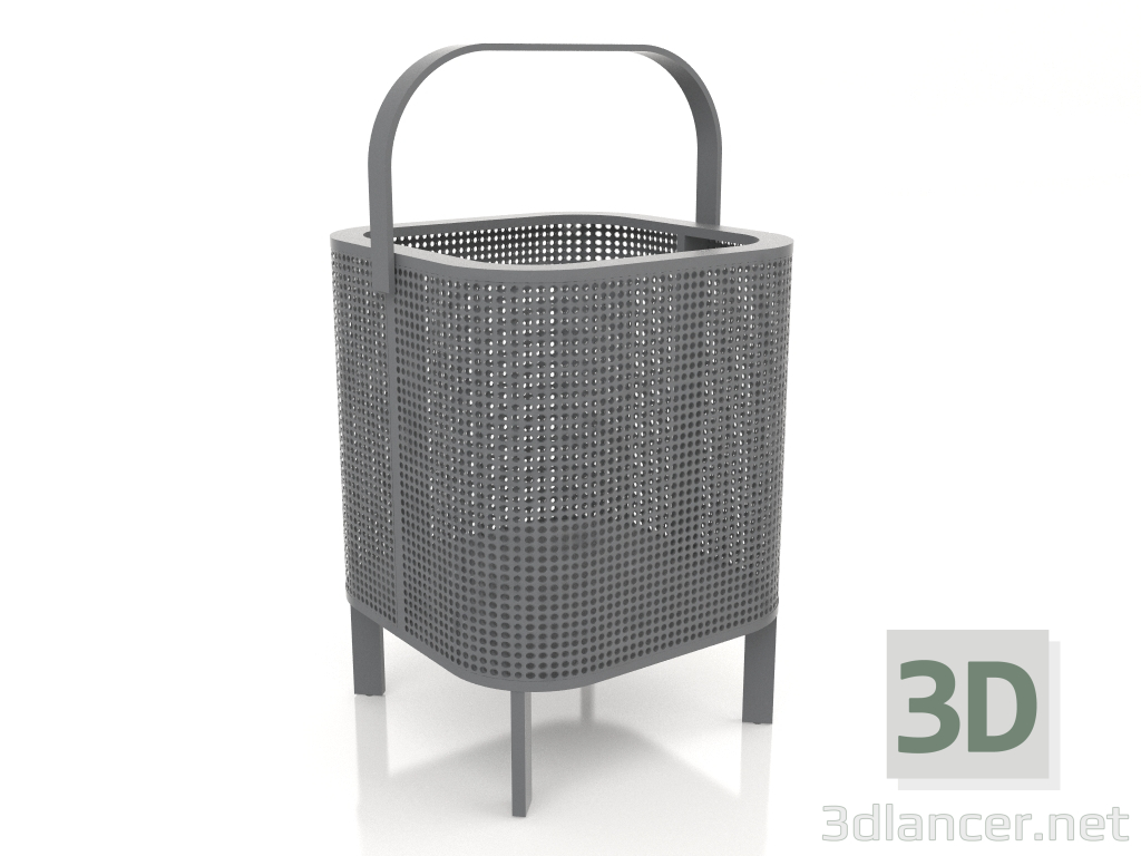 3d model Caja para velas 2 (Antracita) - vista previa