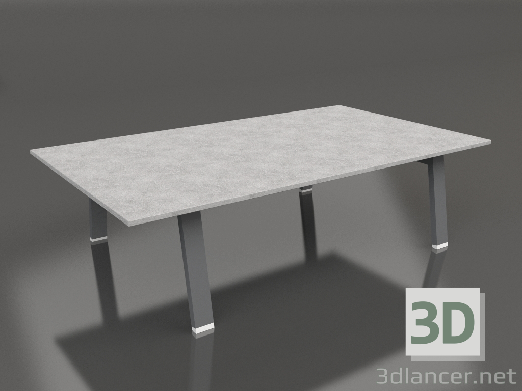 3d model Mesa de centro 120 (Antracita, DEKTON) - vista previa