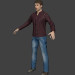 Personaje 3D modelo Compro - render