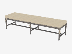 Скамья в классическом стиле со стяжками TIANA BENCH (7801.1130.A015 Beige)