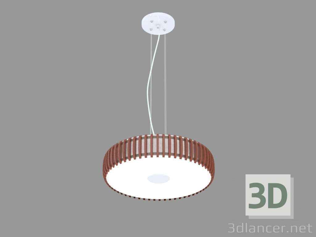 modello 3D Lampadario Sibua (1714-4P) - anteprima