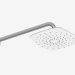 3d model Plastic chrome-plated shower head with a diameter of 200 x 200 mm Lobelia (NAC 691) - preview