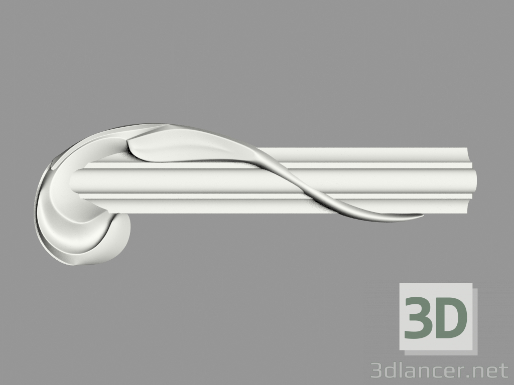 Modelo 3d Canto Decorativo (TU18) - preview