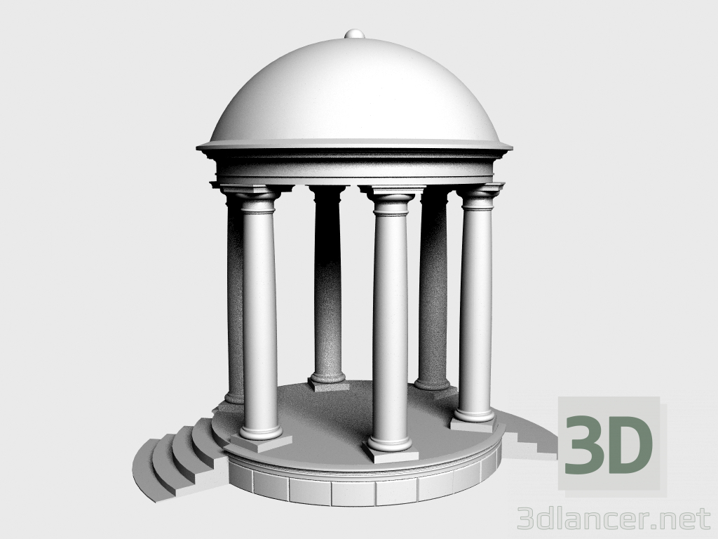 3d model Rotonda (LR380B) - vista previa