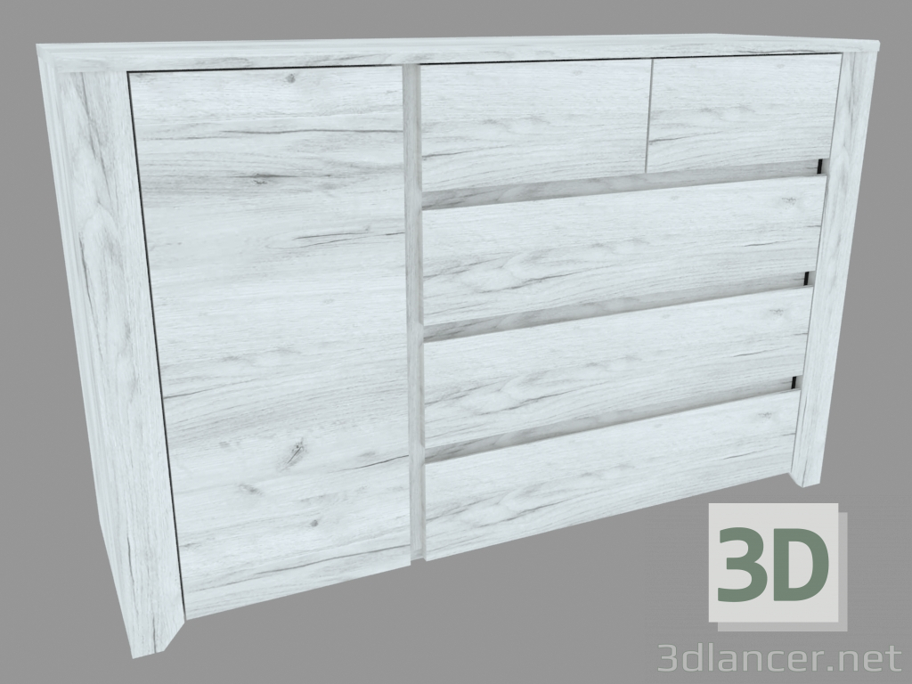 modello 3D Chest 1D-5S (TYPE 41) - anteprima