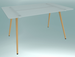 Table de conférence (SAMC2 G1, 1400x900x740 mm)