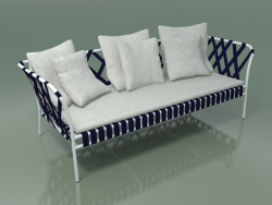 Outdoor sofa InOut (853, White Lacquered Aluminum)