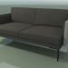 3D Modell Doppelsofa 5231 (zweifarbige Polsterung) - Vorschau