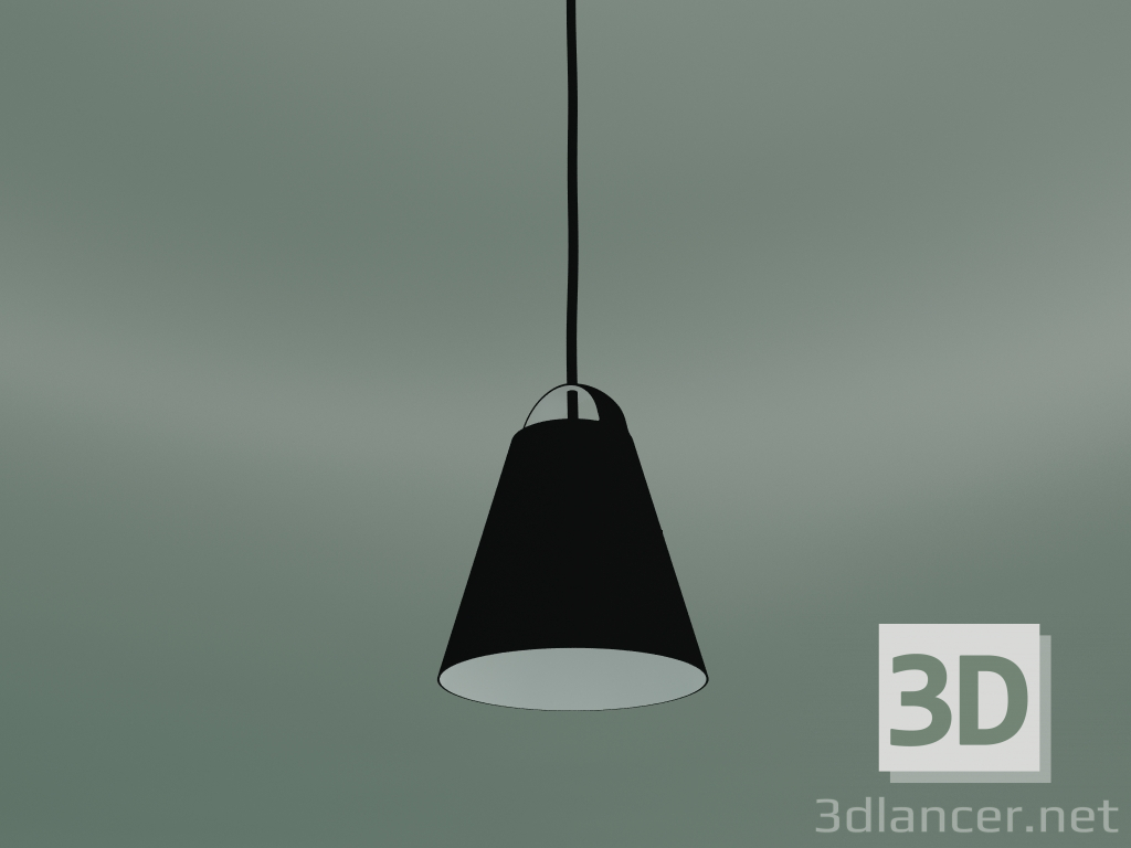 3d модель Світильник підвісний ABOVE 175 PENDANT (60W E27, BLK) – превью