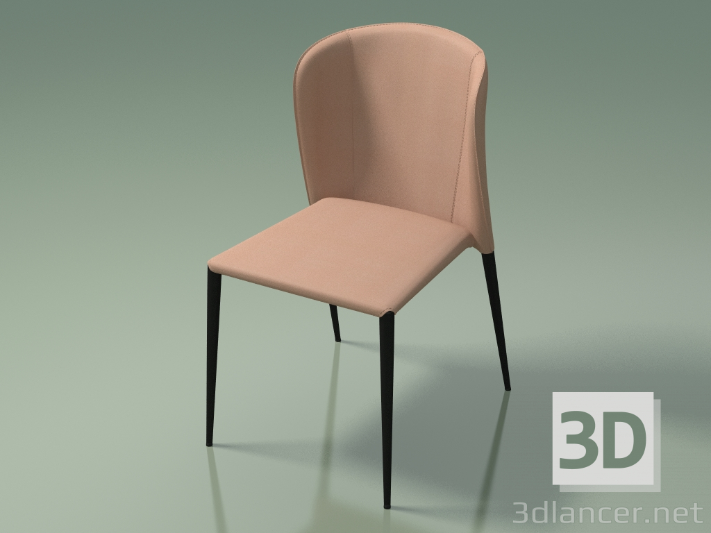 modello 3D Sedia da pranzo Arthur (110056, cappuccino) - anteprima