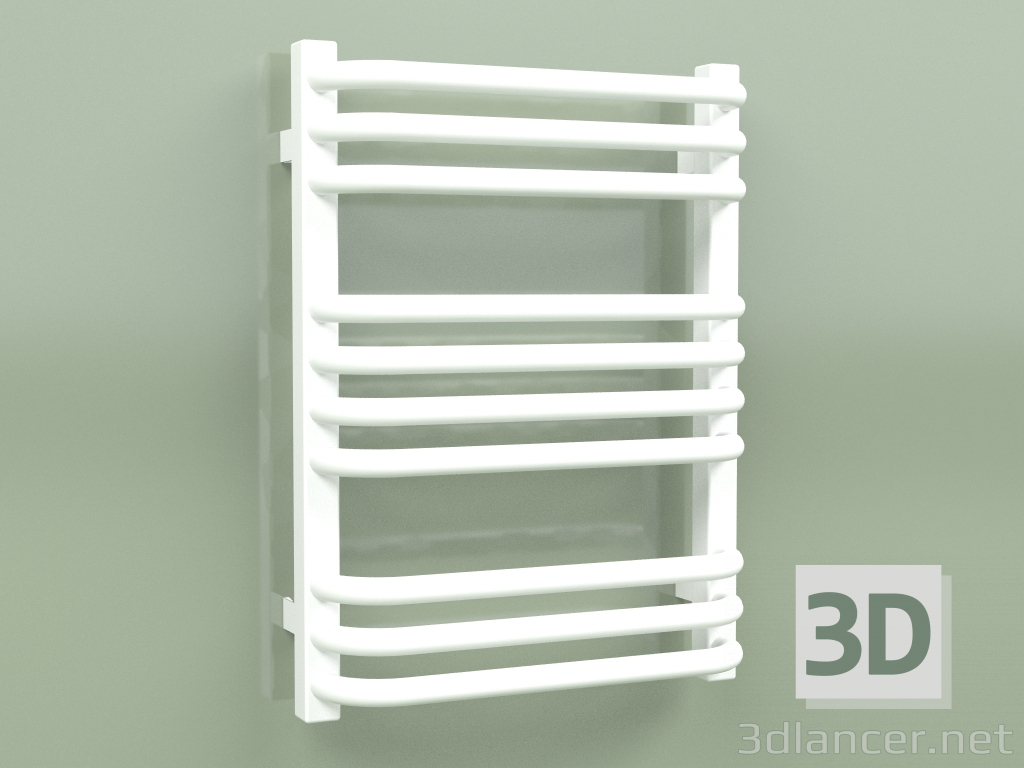 3d model Alex water heated towel rail (WGALE054040-SX v4.0- (R), 540х400 mm) - preview