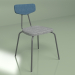 3d model Silla Pavesino 2 (azul) - vista previa