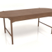 3d model Mesa de comedor DT 09 (2000x820x754, madera marrón claro) - vista previa