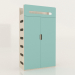 3D Modell Schrank geschlossen MOVE WD (WTMWD1) - Vorschau