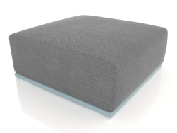 Module canapé Pouf (Bleu gris)