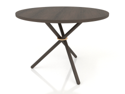 Table basse Daphné (Chêne foncé, Chêne foncé)