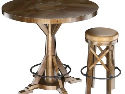 Tabouret table et bar de HUNTINGDON COLLECTION