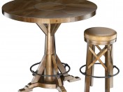 HUNTINGDON COLLECTION table and bar stool