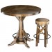 3d HUNTINGDON COLLECTION table and bar stool model buy - render