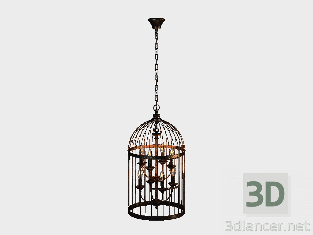 3d model Chandelier Chandelier (CH008-8-ABG) - preview