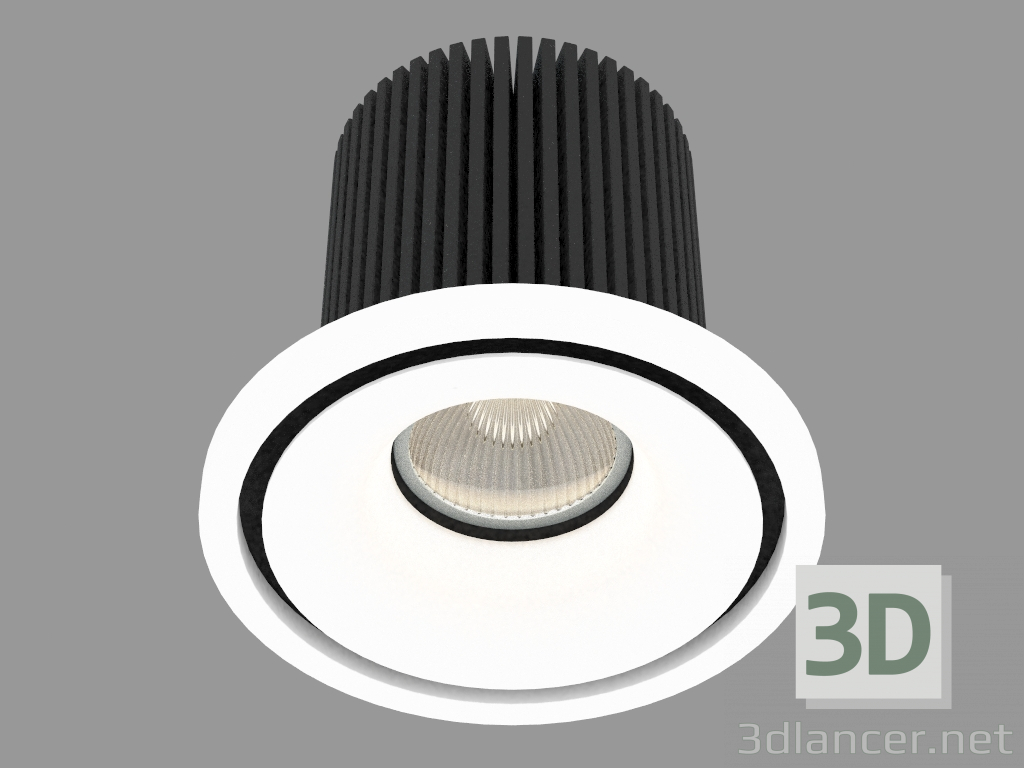 3d model Built-in LED light (DL18616_01WW-R White) - preview