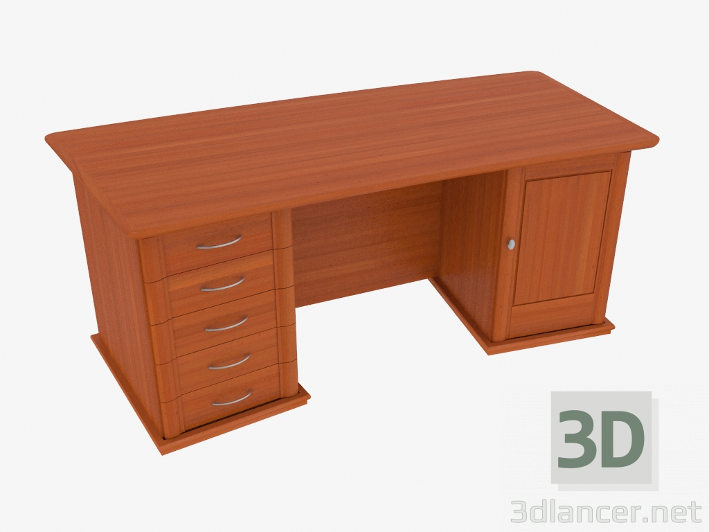 Modelo 3d Escrivaninha (9724-40) - preview