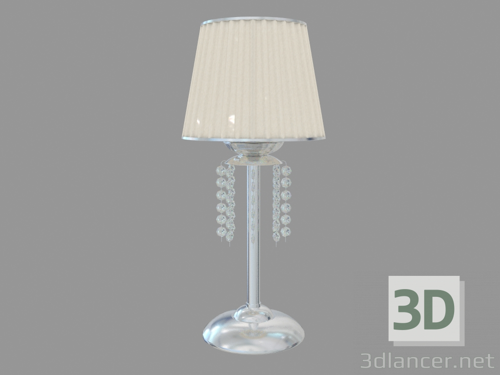 3d model Lámpara de mesa Meleza (2565 1T Blanco) - vista previa