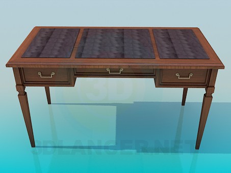 3d model Desk - preview