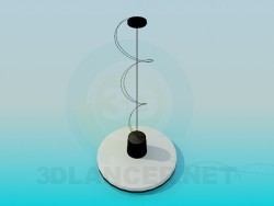 Round flat luminaire