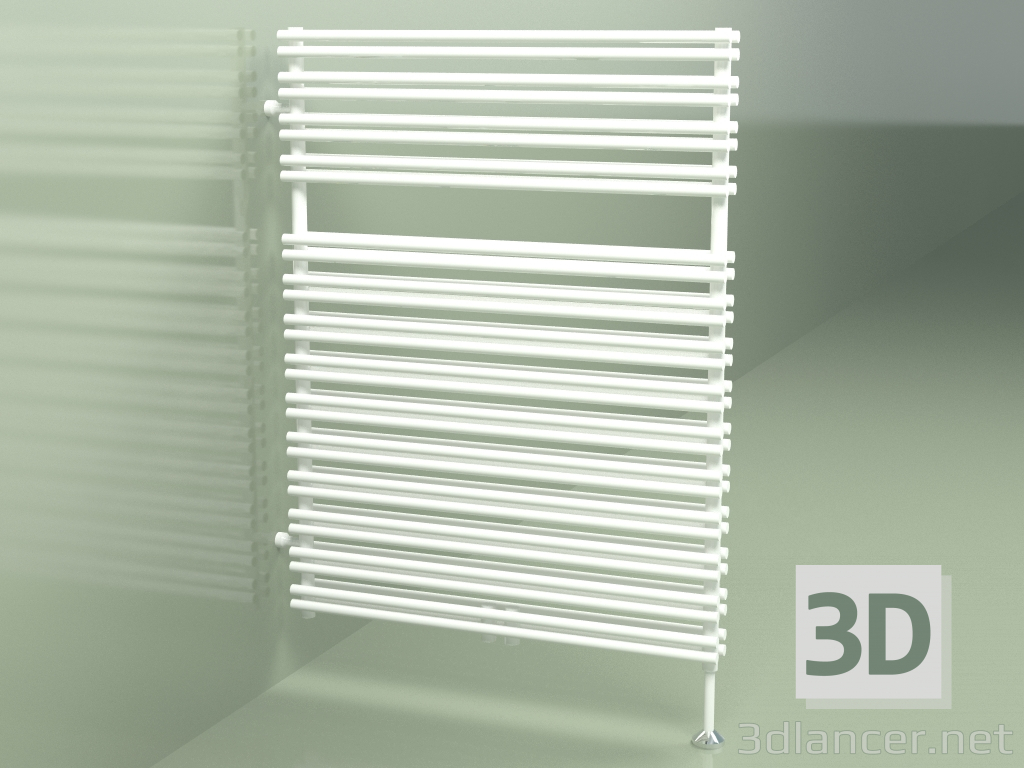 3d model Heated towel rail - Mauritius (MAU 12 09, RAL - 9016) - preview