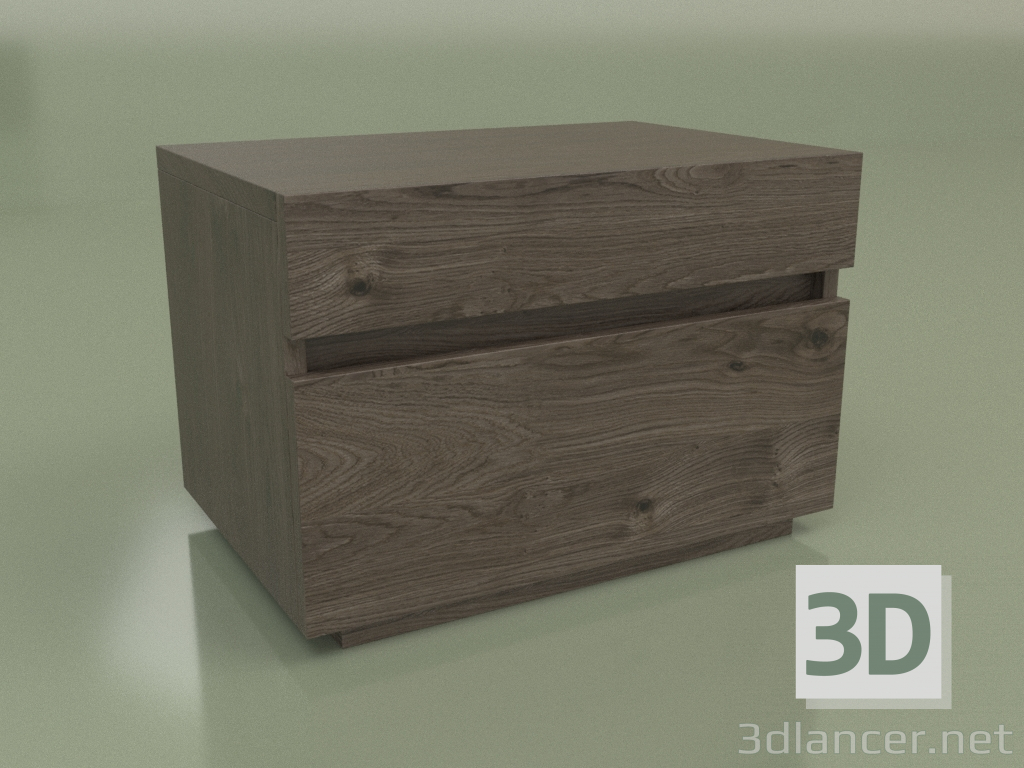 Modelo 3d Mesa de cabeceira Mn 200 (Mocha) - preview