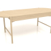 modèle 3D Table à manger DT 09 (2000x820x754, bois blanc) - preview