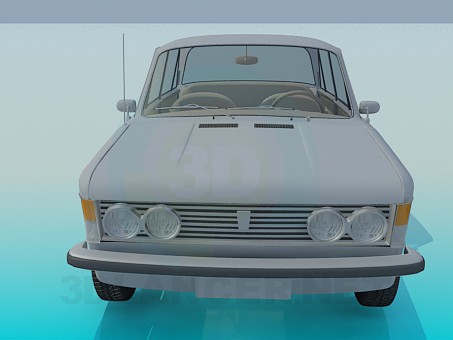 Modelo 3d Fiat 125 p - preview
