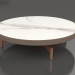 3d model Round coffee table Ø90x22 (Bronze, DEKTON Aura) - preview