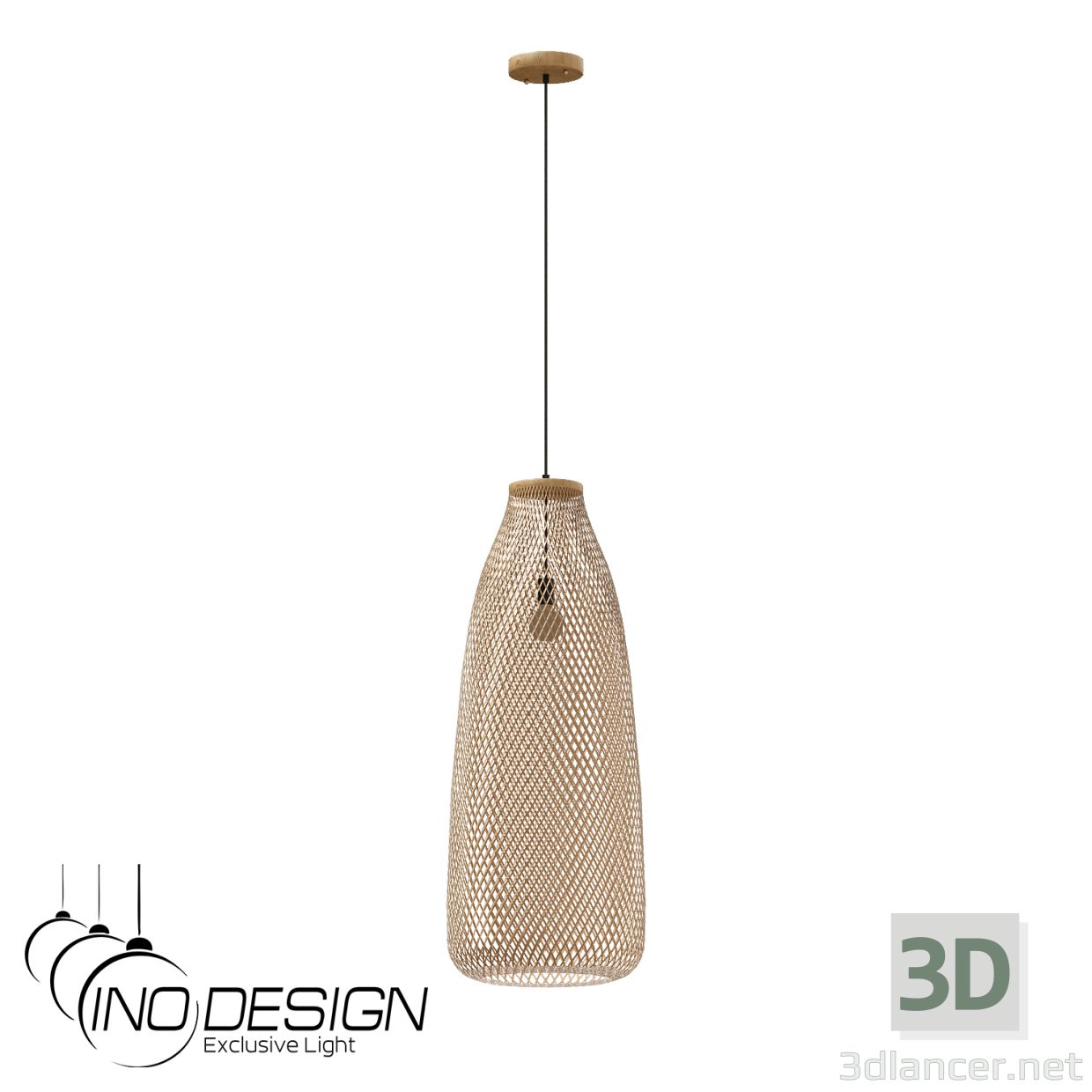 3d model Inodesign Ratán 44.7230 - vista previa