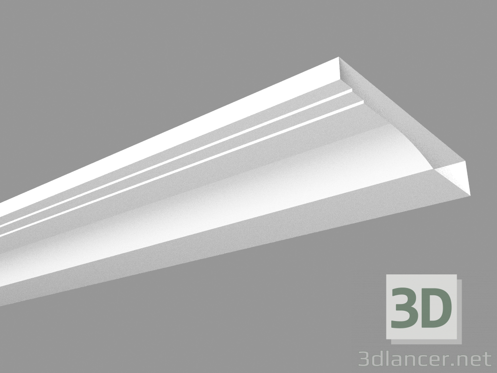 modèle 3D Eaves front (FK7XM) - preview