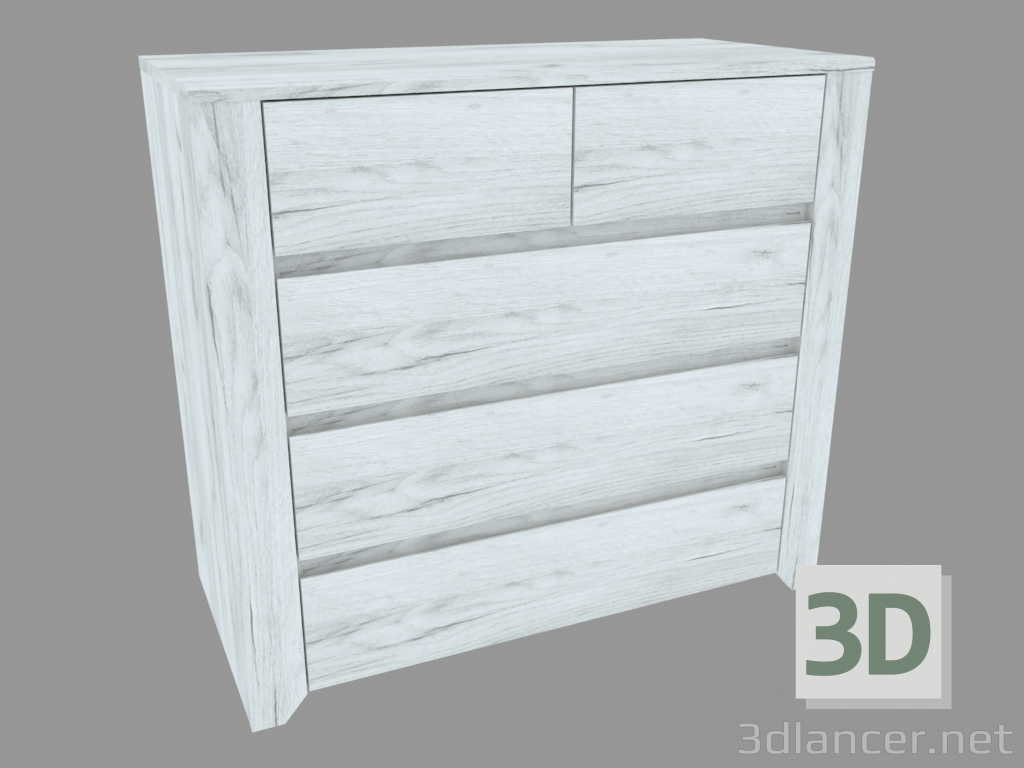 3d model Cofre 5S (TIPO 43) - vista previa